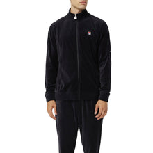 Load image into Gallery viewer, FILA O-Fit Mens Velour Jacket - BLACK 001/XXXL
 - 1