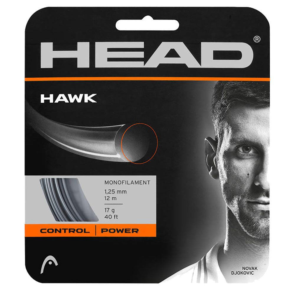 Head Hawk 17G Platinum Tennis String - Default Title