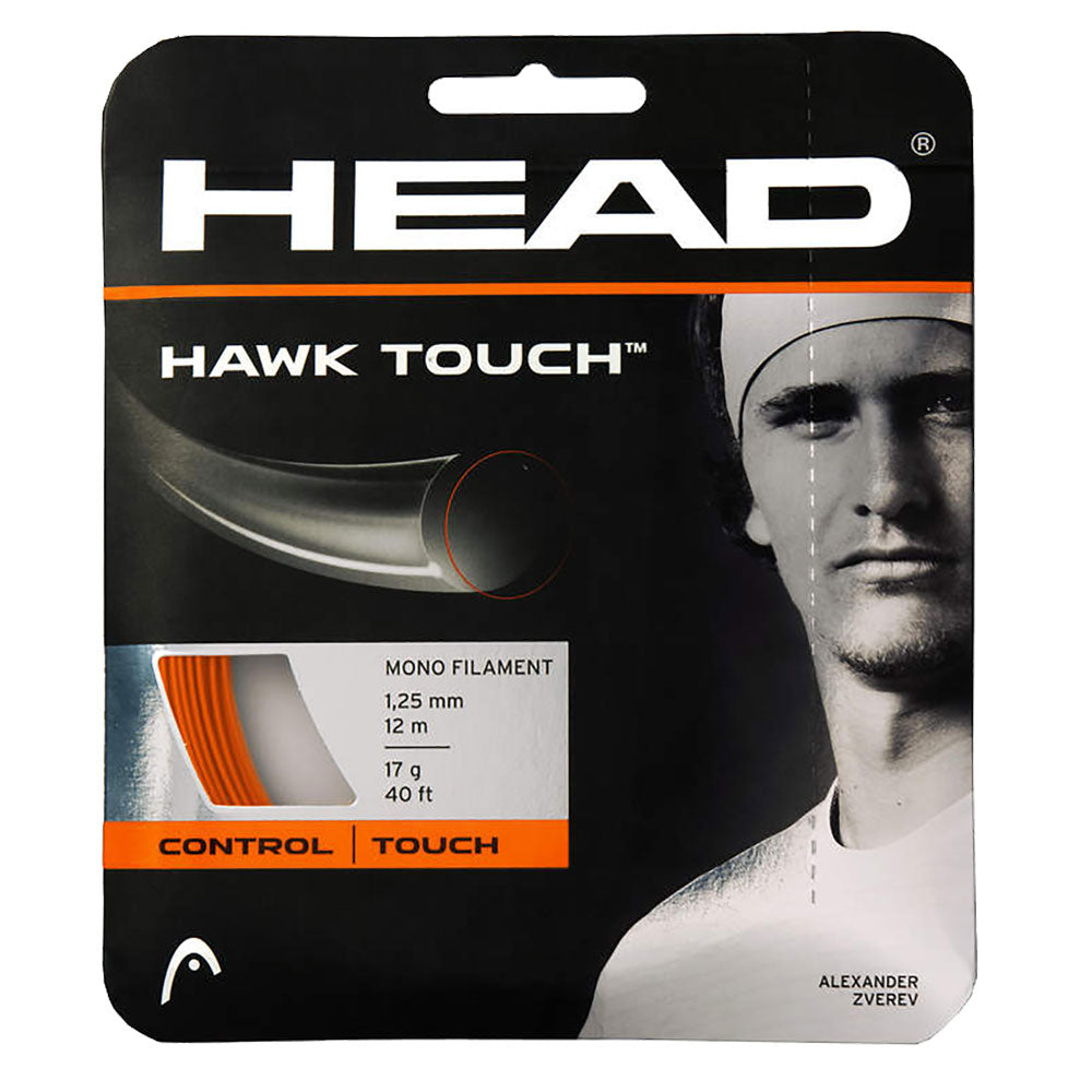 Head Hawk Touch 17G Red Tennis String - Default Title