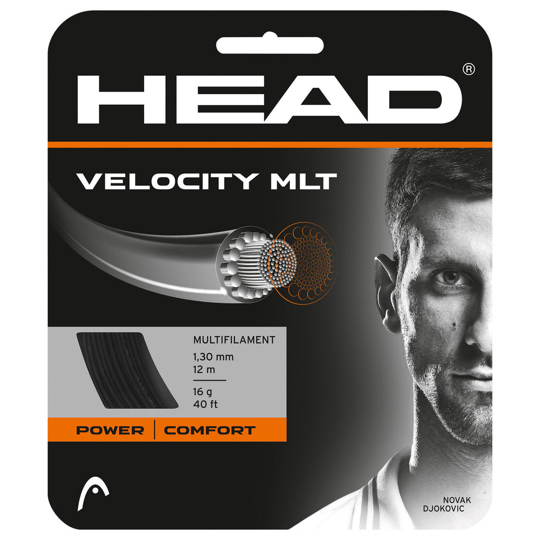 Head Velocity MLT Black Tennis String - Default Title