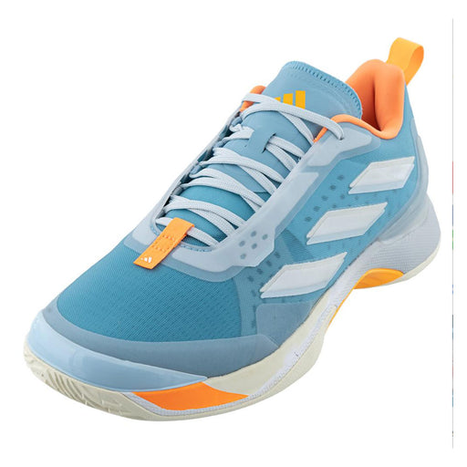 Adidas Avacourt Womens Tennis Shoes - Pure Blue/White/B Medium/11.0