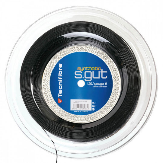 Tecnifibre Synthetic Gut 16g Tennis String Reel 200 Meters