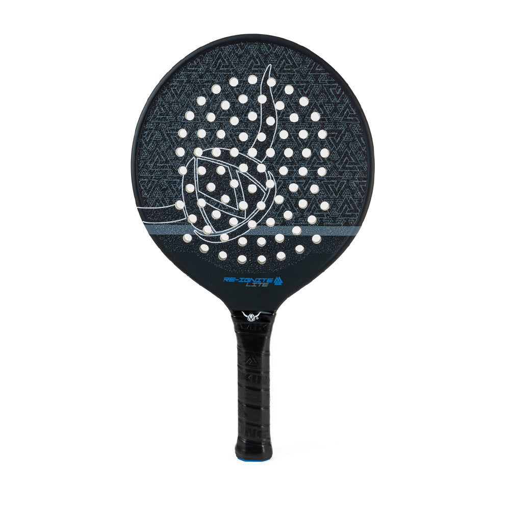 Viking Re-Ignite Lite Valknut Blk Pl Tennis Paddle - Blackout/4 1/4/370G
