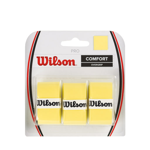Wilson Pro Yellow 3-Pack Overgrip