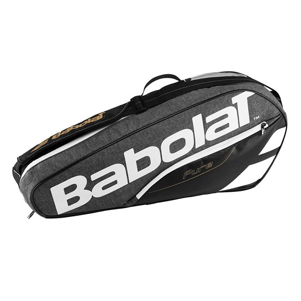 Babolat RH3 Pure Cross 3-Racquet Grey Tennis Bag - Grey Mys