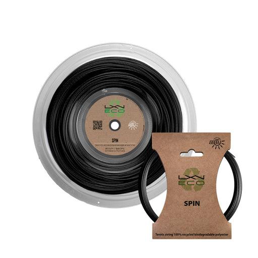 Luxilon Eco Spin 125mm/17g Tennis String - Black