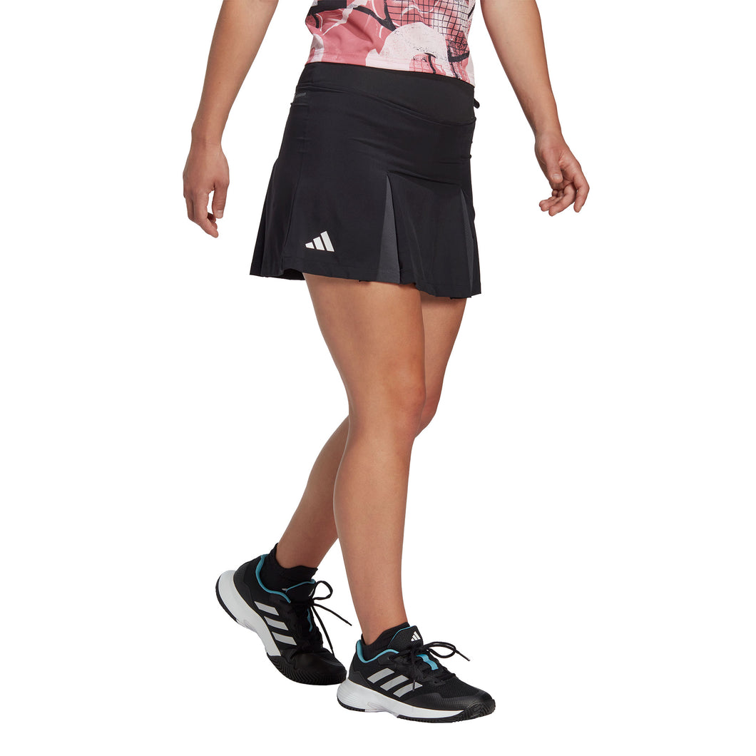 Adidas Club Pleat Womens Tennis Skirt - Black/L