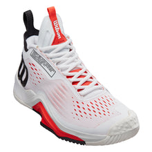 Load image into Gallery viewer, Wilson Rush Pro Tour Mid Mens Tennis Shoes - White/Black/Red/D Medium/14.0
 - 11