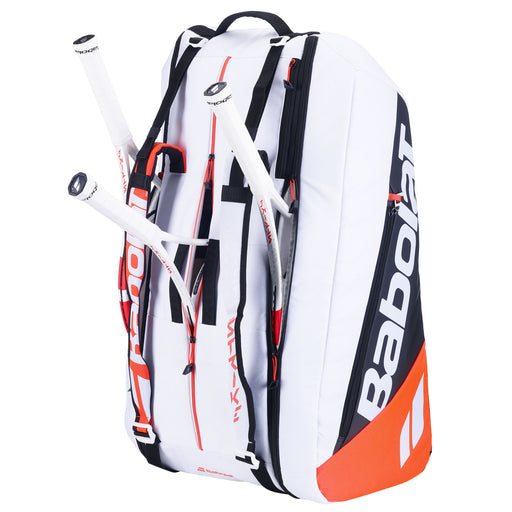 Babolat RH X12 Pure Strike Tennis Bag - White/Red