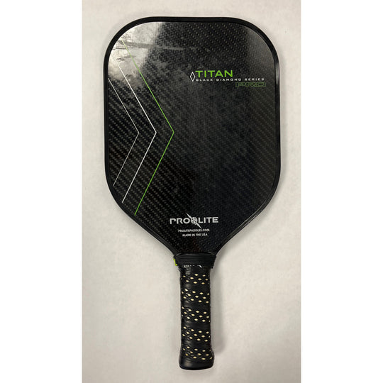 Used ProLite Titan Pro Black Diamond Pickleball Paddle 30222