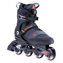 Load image into Gallery viewer, K2 F.I.T. 80 Boa Mens Inline Skates 30306 - Black/Orange/7.0
 - 1