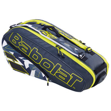 Load image into Gallery viewer, Babolat Pure Aero RH6 Tennis Bag - Grey/Yel/Wht
 - 1