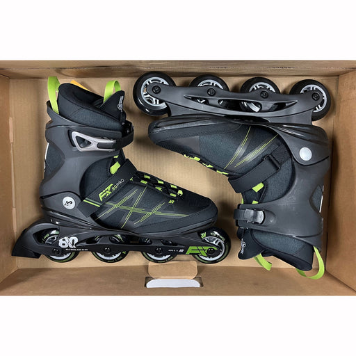 Used K2 F.I.T. 80 Pro Black M Inline Skates 30372