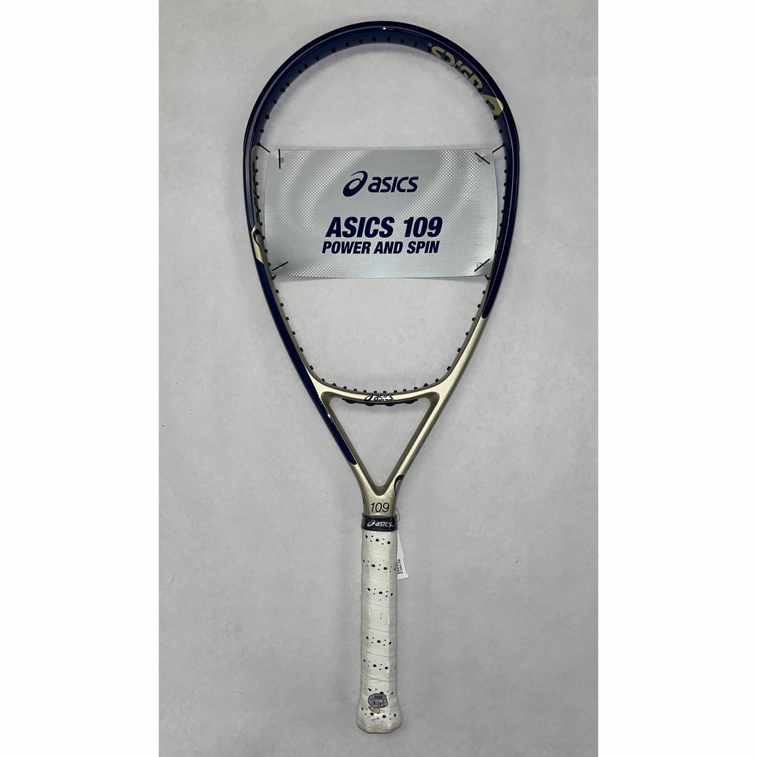 Used Asics 109 Unstrung Tennis Racquet 4 3/8 30435 - 109/4 3/8/27.25