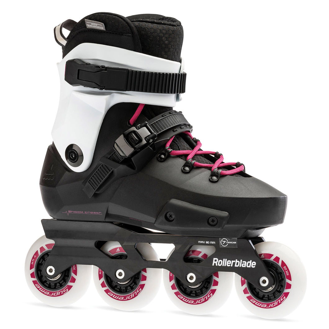 Rollerblade Twistr Edge W Urban Inline Skate 30499 - Black/Wht/Mag/7.0