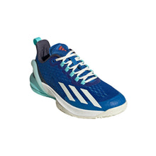 Load image into Gallery viewer, Adidas Adizero Cybersonic Womens Tennis Shoes - Royal/Wht/Aqua/B Medium/11.5
 - 1