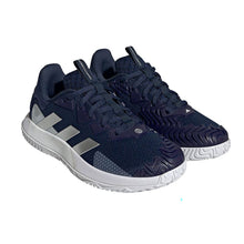 Load image into Gallery viewer, Adidas SoleMatch Control Mens Tennis Shoes 1 - Navy/Slvr/White/D Medium/16.0
 - 1