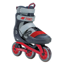 Load image into Gallery viewer, K2 Trio 100 Mens Urban Inline Skates 30547 - Grey/Red/8.0
 - 1