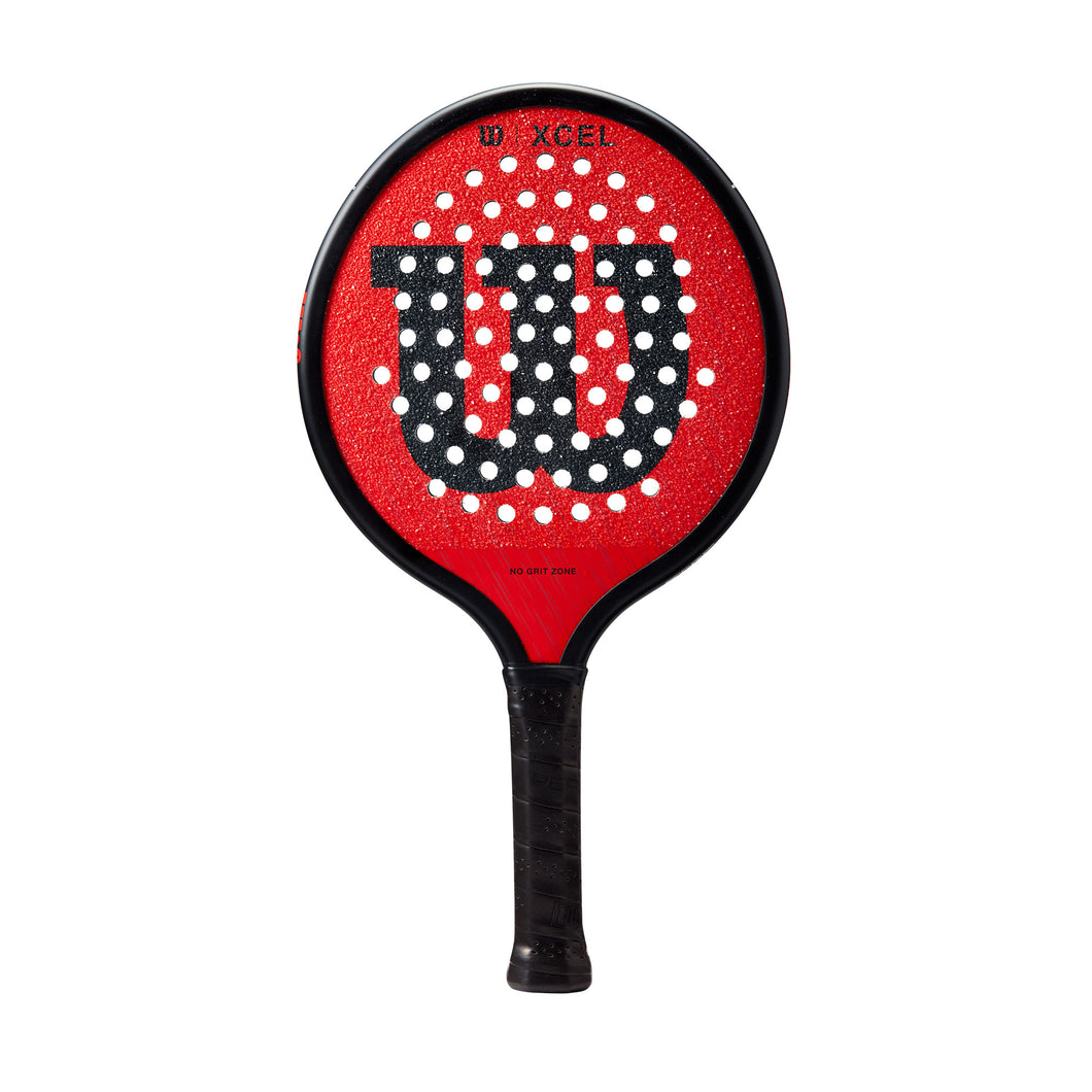 Wilson Xcel Smart v3 Platform Tennis Paddle - Red/Black/4 1/4/370G