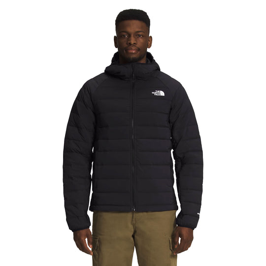 The North Face Belleview Stretch Down Black Mens Hoodie Jacket