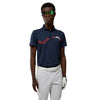 J. Lindeberg Peter Slim Fit Navy Mens Golf Polo