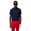 J. Lindeberg Austin Regular Fit Navy Mens Golf Polo