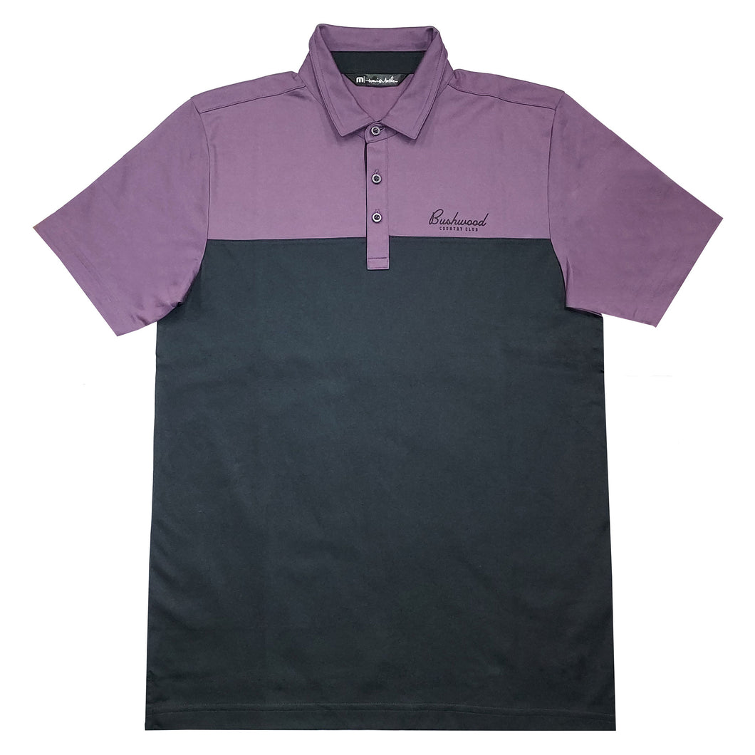 TravisMathew Have a Glass Grape Mens Golf Polo - Grape 6swg/XL