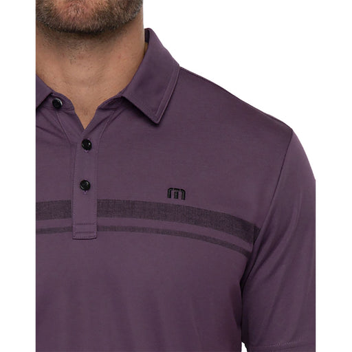 TravisMathew Meet in the Lobby Grape Men Golf Polo