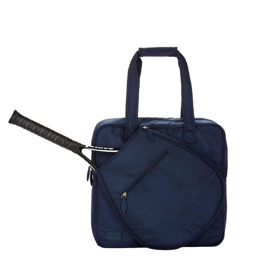 Ame & Lulu Sweet Shot 3.0 Navy Tennis Tote