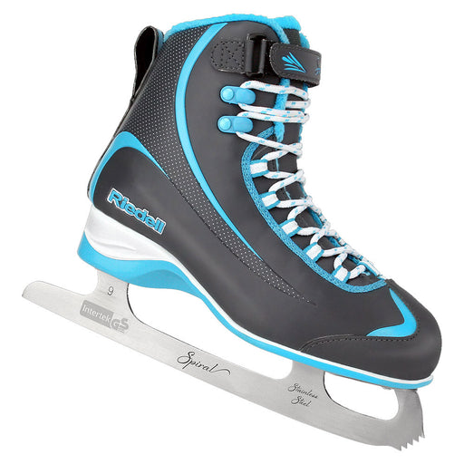 Riedell Soar Mens Figure Skates 30857 - 10.0/Onyx/M