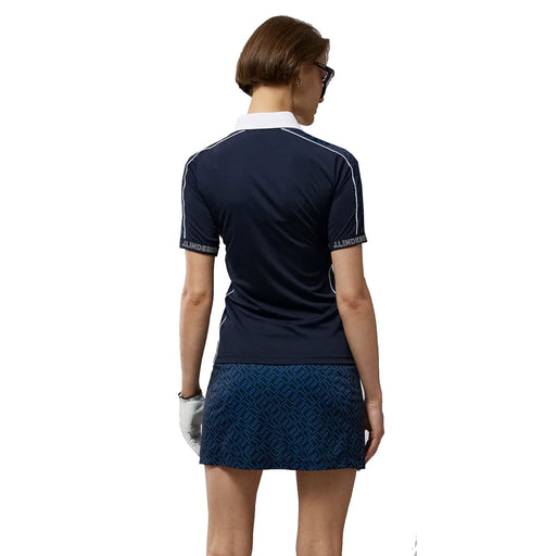 J. Lindeberg Damai Navy Womens Golf Polo