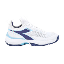 Load image into Gallery viewer, Diadora Finale AG W Tennis Shoes 2023 - White/Blue Prt/B Medium/10.5
 - 5