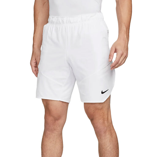 NikeCourt Dri-Fit Adventage 9in Mens Tennis Shorts - WHITE 100/XL