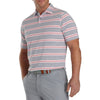 FootJoy Space Dye Stripe Mens Golf Polo