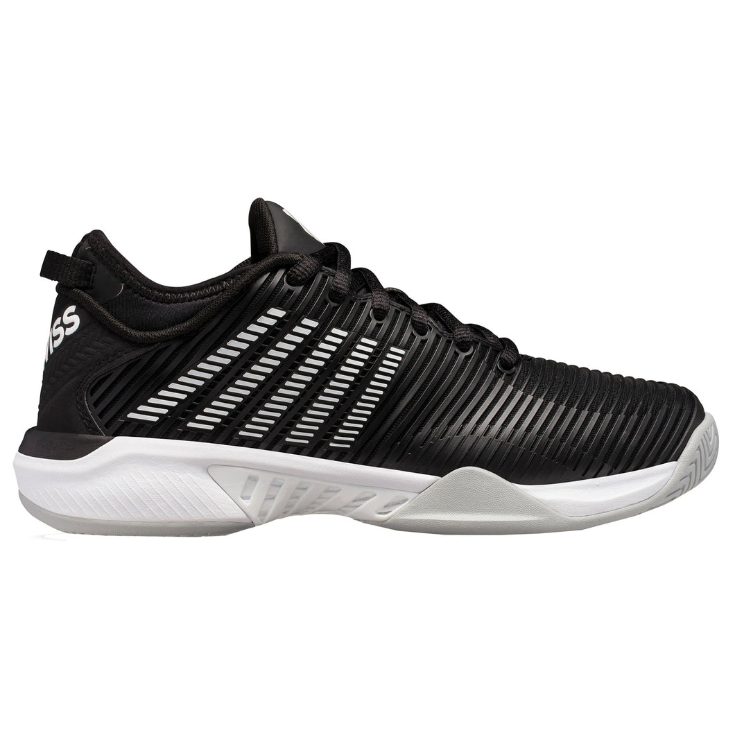 K-Swiss Hypercourt Supreme Womens Tennis Shoes - Black/White/B Medium/11.0