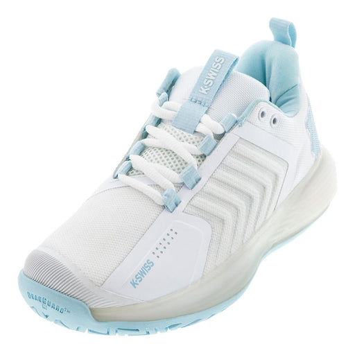 K-Swiss Ultrashot 3 Womens Tennis Shoes - White/B.glow/B Medium/11.0