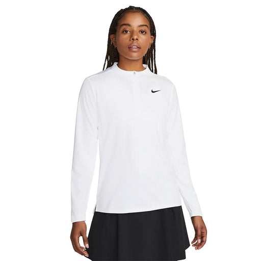 Nike Dri-Fit UV Advantage Womens Pullover - WHITE 100/XL