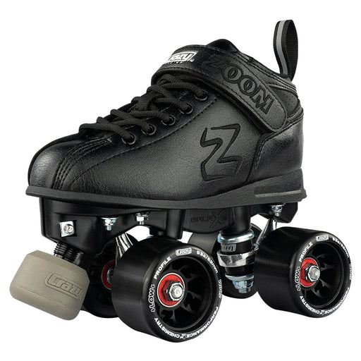 Crazy Skate Zoom Unisex Roller Skates 31035 - WMNS 11/MENS 10/Black