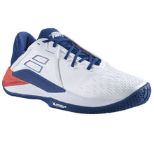Load image into Gallery viewer, Babolat Propulse Fury AC M Tennis Shoes 2023 - White/Estate Bl/D Medium/14.0
 - 6