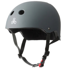 Load image into Gallery viewer, Triple 8 Certified Sweatsaver Carbon Helm 31080 - Carbon Rubber/L/XL
 - 1