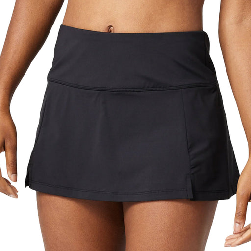 FILA Essential Front Slit Womens Tennis Skirt - BLACK 001/XL