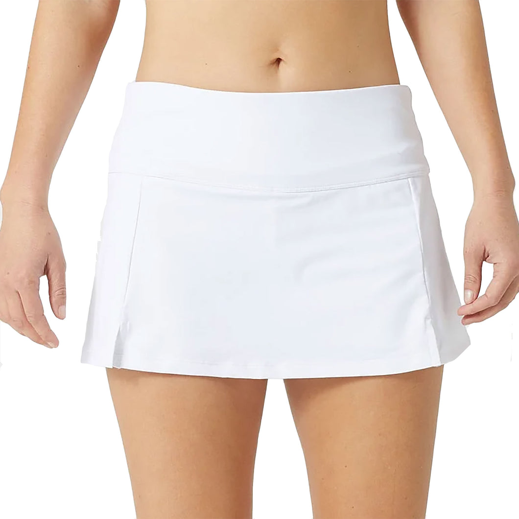 FILA Essential Front Slit Womens Tennis Skirt - WHITE 100/XL