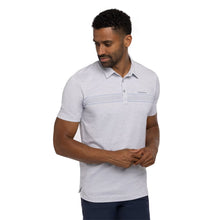 Load image into Gallery viewer, Travis Mathew Local Time Mens Golf Polo - Hthr Grey Ohlg/XXL
 - 1