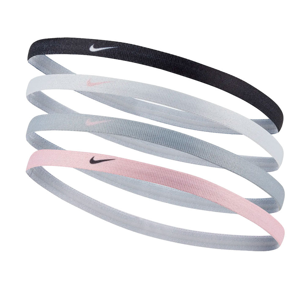 Nike Hairbands 4-Pack - Black/White/Pnk
