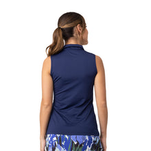 Load image into Gallery viewer, Sofibella UV Feathers Womens SL QZ Golf Polo
 - 13