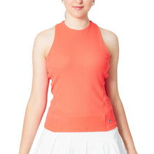 Load image into Gallery viewer, FILA Baseline Halter Womens Tank - HOT CORAL 635/XL
 - 3