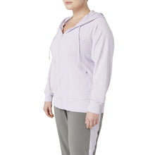 Load image into Gallery viewer, FILA FI-Lux Texture Full-Zip Womens Hoodie - LAVENDER 515/4X
 - 3