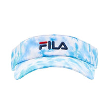 Load image into Gallery viewer, FILA Tie Dye Tennis Visor - BLUE 417/One Size
 - 1