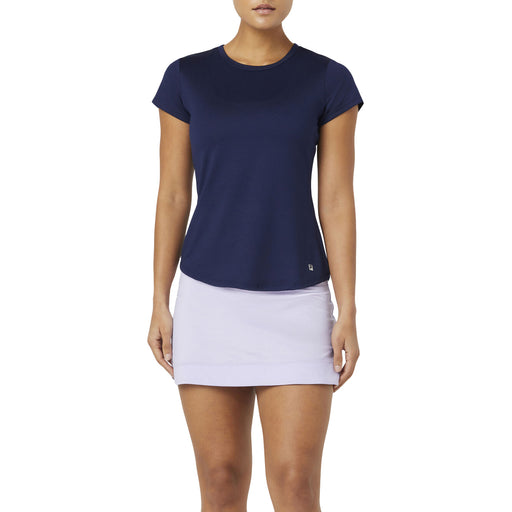 FILA Essential Short Sleeve Womens Shirt - NAVY 412/L