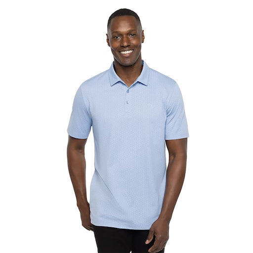 Travis Mathew Carnaval Mens Golf Polo - Hthr Blue 4hla/XXL